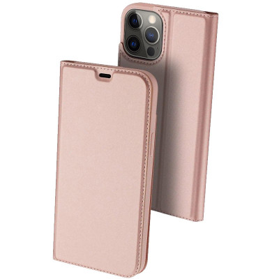 Чохол-книжка Dux Ducis iPhone 14 Pro Max Рожеве Золото