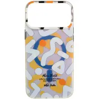 Чехол Накладка Pastel Chaos MagSafe iPhone 17 Pro Max Белая