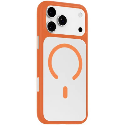 Чохол Накладка Blueo Skin Friendly MagSafe iPhone 17 Pro Max Помаранчева