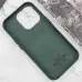 Чохол накладка Leather Case with MagSafe iPhone 16 Pro Зелена  (AAA)