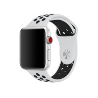 Ремінець Apple Watch 38мм Nike Білий/Чорний Ремінець Apple Watch 38мм Nike Білий/Чорний