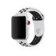 Ремінець Apple Watch 38мм Nike Білий/Чорний