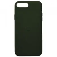 Чехол накладка Leather Full iPhone 7+ Зеленая