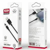 Кабель дата XO NB187 Magnetic Lightning 1м Чорний