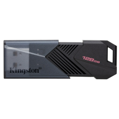 Флеш пам\'ять USB 128Gb Kingston DT Exodia Onyx USB 3.2 Black, Чорний