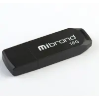 Флеш память USB 16Gb Mibrand Mink USB 2.0  Black, Черный