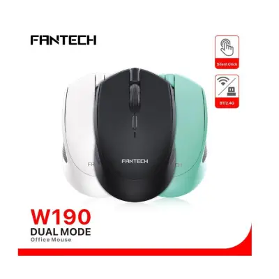 Бездротова миша BT Fantech W190 White, Білий