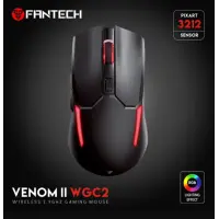 Беспроводная мышь BT Fantech WGC2 + Venom II Black, Чёрный Беспроводная мышь BT Fantech WGC2 + Venom II Black, Чёрный