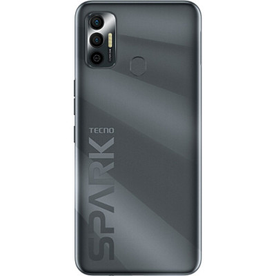 Смартфон Tecno Spark 7 (KF6n) 4/128GB NFC Magnet Black, чорний