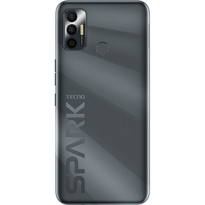 Смартфон Tecno Spark 7 (KF6n) 4/128GB NFC Magnet Black, чорний