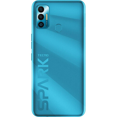 Смартфон Tecno Spark 7 (KF6n) 4/64GB NFC Morpheus Blue, блакитний