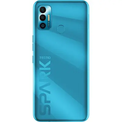 Смартфон Tecno Spark 7 (KF6n) 4/64GB NFC Morpheus Blue, голубой