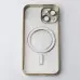Чохол Накладка Metal Matte MagSafe iPhone 13 Золота Чохол Накладка Metal Matte MagSafe iPhone 13 Золота