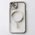Чехол Накладка Metal Matte MagSafe iPhone 13 Серая