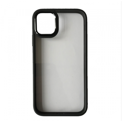 Чехол Накладка Crystal Guard iPhone 12/12 Pro Черная