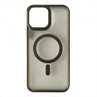 Чохол накладка Perfect MagSafe iPhone 13 Pro Max Сіра (Titanium Gray)