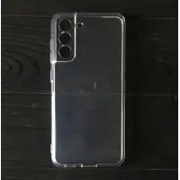 Чехол накладка Clear Case 2.0mm Samsung G990 (S21 FE) Прозрачная