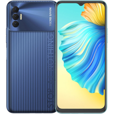 Смартфон Tecno Spark 8p (KG7n) 4/64GB NFC Atlantic Blue, синий