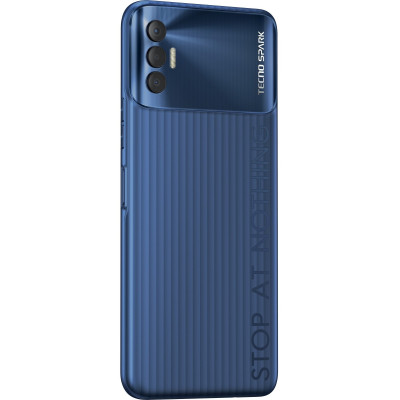 Смартфон Tecno Spark 8p (KG7n) 4/64GB NFC Atlantic Blue, синій