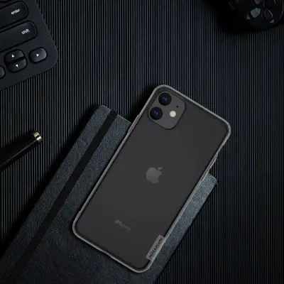 Чехол накладка Nillkin Nature iPhone 11 Pro Серая