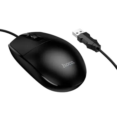 Миша USB Hoco GM50 Чорна Миша USB Hoco GM50 Чорна