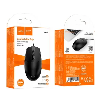 Миша USB Hoco GM50 Чорна Миша USB Hoco GM50 Чорна