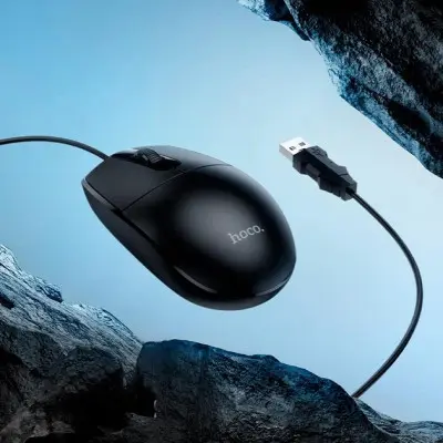 Миша USB Hoco GM50 Чорна Миша USB Hoco GM50 Чорна