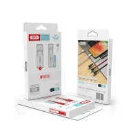 Кабель дата XO NBQ166 USB Type A - Lightning 1м Білий