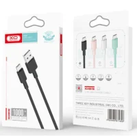 Кабель дата XO NB156 MicroUSB 1м Білий