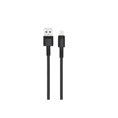 Кабель дата XO NBQ166 MicroUSB 1м Чорний