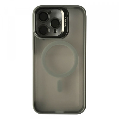 Накладка Matte Fortable Camera Lens iPhone 13 Pro Max Темно-сіра
