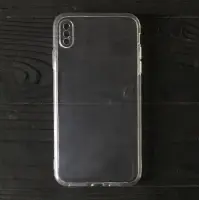 Чехол Накладка Clear Case 2.0мм iPhone X Прозрачная