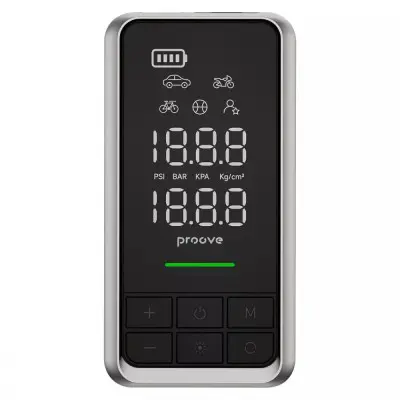 Автомобільний пусковий пристрій+насос Proove Air Jump 2в1 10400mAh (1000A) Сірий