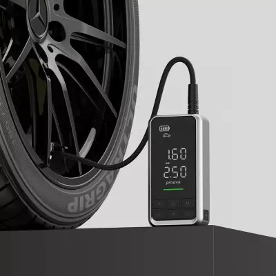 Автомобільний пусковий пристрій+насос Proove Air Jump 2в1 10400mAh (1000A) Сірий