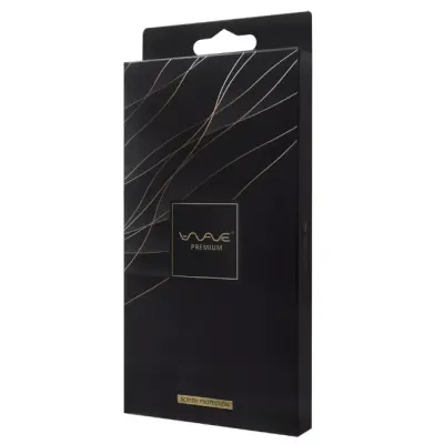 Защитное стекло Wave Premium 5D iPhone 13/13 Pro/14/16e Чёрное