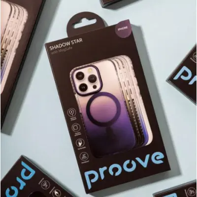 Чехол Накладка Proove Shadow Star MagSafe iPhone 16 Pro Max Серая