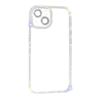 Чехол накладка Brilliant New iPhone 14 Серебряная