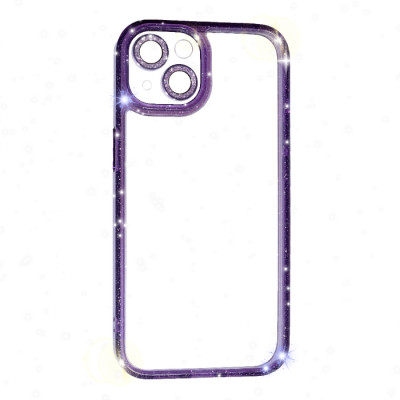 Чехол накладка Brilliant New iPhone 14 Фиолетовая