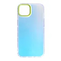 Чехол накладка Chamelion Style iPhone 13/ 14 Неоновая Желтая
