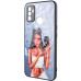 Чохол накладка Prisma Ladies OPPO A53/A32/A33 Чорне в білому