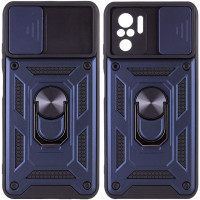Чохол накладка Serge Ring Camshield Xiaomi Redmi Note 10/ Note 10S Синя