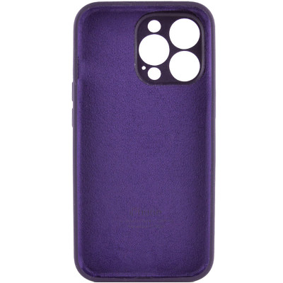 Чохол накладка HC iPhone 14 Pro Max Фіолетова (Elderberry) Full