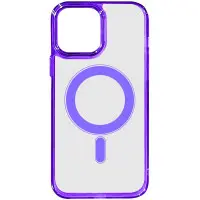 Чехол накладка Iris with MagSafe iPhone 11 Фиолетовая