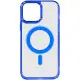 Чехол накладка Iris with MagSafe iPhone 11 Синяя