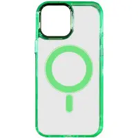 Чехол накладка Iris with MagSafe iPhone 11 Салатовая