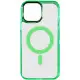 Чехол накладка Iris with MagSafe iPhone 11 Салатовая