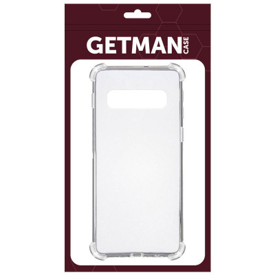 Чехол накладка Getman Ease Samsung S10 Прозрачная