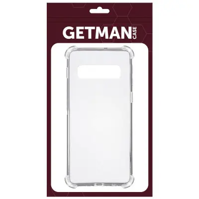 Чехол накладка Getman Ease Samsung S10 Прозрачная