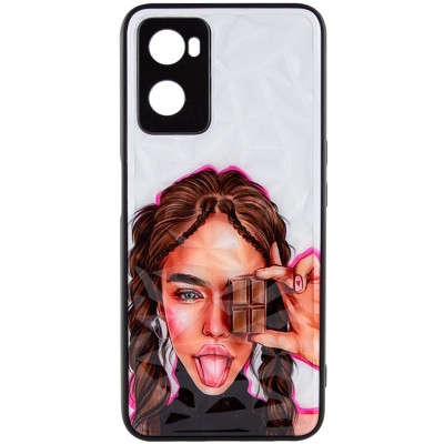 Чехол накладка Prisma Ladies OPPO A57s Шоколад