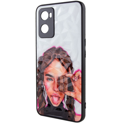 Чехол накладка Prisma Ladies OPPO A57s Шоколад